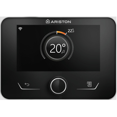 Pokojový regulátor/termostat e-BUS Ariston Sensys HD, modulační, barevný displej, CZ komunikace, časový program TOP a TV, černá