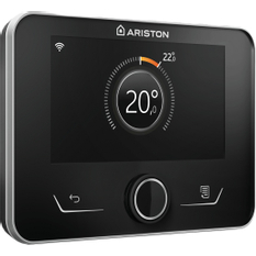 Pokojový regulátor/termostat e-BUS Ariston Sensys HD, modulační, barevný displej, CZ komunikace, časový program TOP a TV, černá