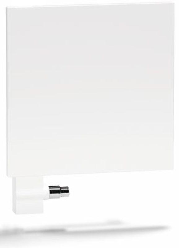 Těleso designové Kermi Signo 667 x 540 mm, levý, 327 W, bílé