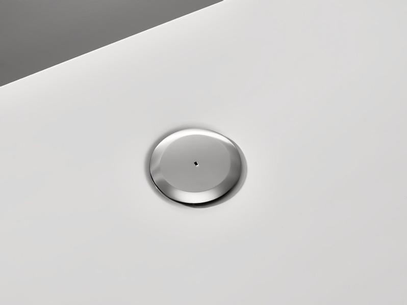 Vanička sprchová z litého mramoru Kermi Koralle RXD čtvrtkruhová 900 x 900 x 30 mm, bílá s protiskluzovou ochranou anti-slip