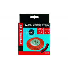 Kartáč rotační radiální FESTA 21930 nylon 125mm M14