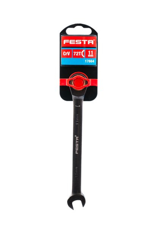 Klíč ráčnový FESTA 17664 CrV 11mm 72T