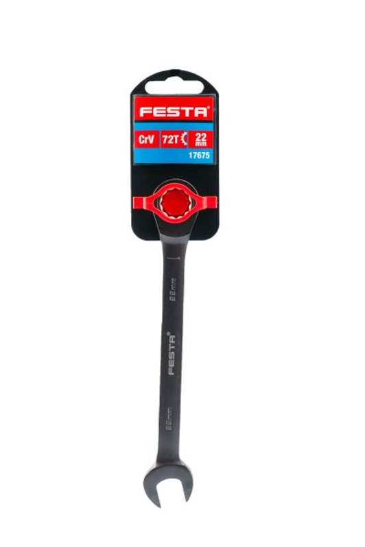 Klíč ráčnový FESTA 17675 CrV 22mm 72T