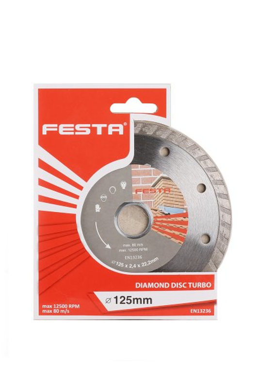 Kotouč diamantový FESTA 21312 segment 125x2,2x22,2mm