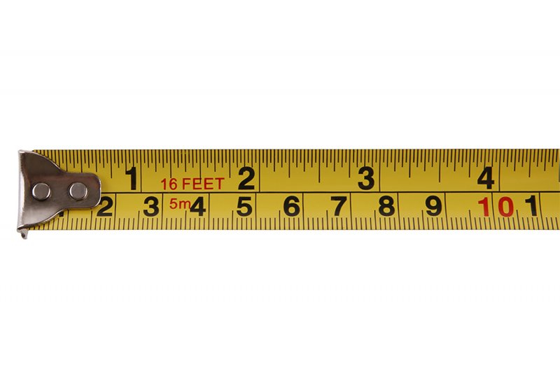 Metr svinovací 5m x 19mm páska:cm/inch