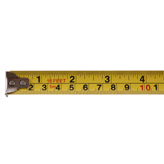 Metr svinovací 5m x 19mm páska:cm/inch