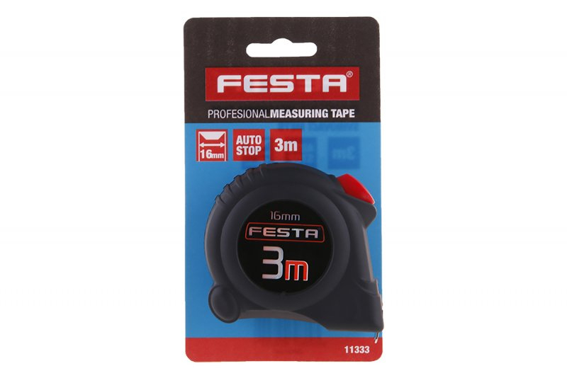 Metr svinovací FESTA 11333 Autolock 3m x 16mm
