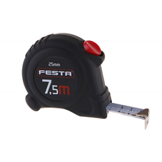 Metr svinovací FESTA 11337 Autolock 7,5m x 25mm