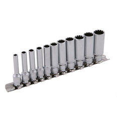 Sada hlavic DRIVELOCK CrV 12ks 1/4˝ (4-13mm)