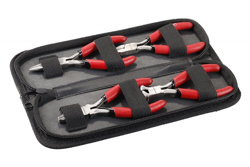 Sada kleští FESTA 17040 mini 4 ks v pouzdře