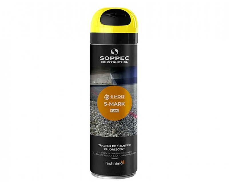 Sprej fluorescenční S-MARK 6M žlutý 500ml