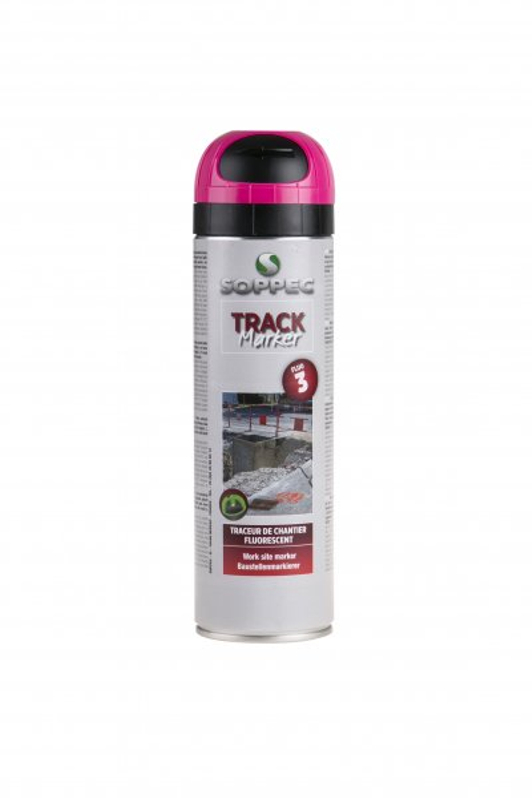Sprej fluorescenční TrackMarker 3M růžový 500ml