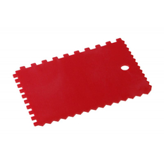 Stěrka plast zuby 125x85mm