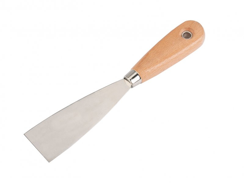 Špachtle nerezová FESTA 31461 dřevěná ručka 40mm
