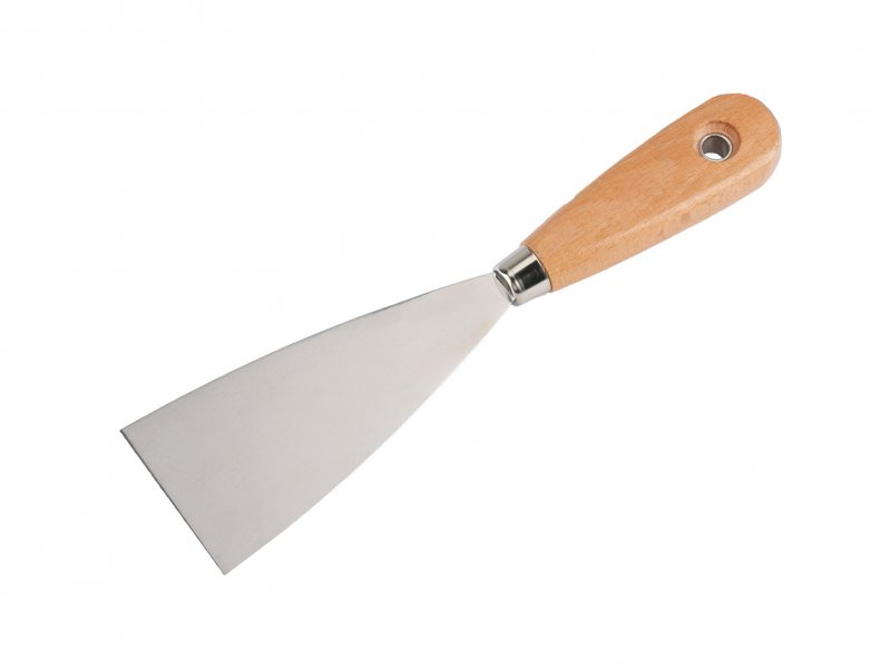 Špachtle nerezová FESTA 31471 dřevěná ručka 60mm