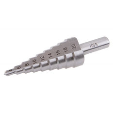 Vrták stupňový HSS 4-20mm 9 stupňů