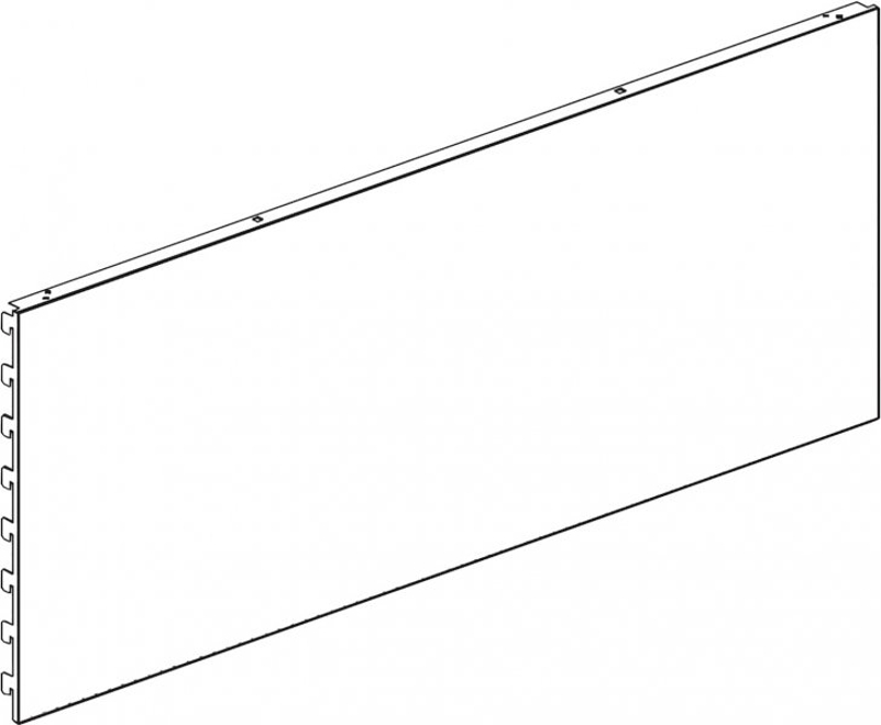 Zadní panel 400/625mm plný