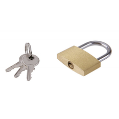 Zámek visací mosaz 30mm