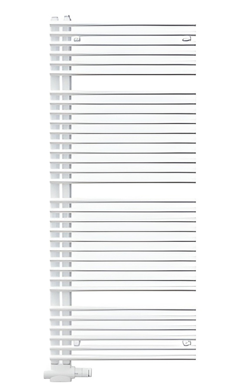 Těleso koupelnové trubkové Koralux Neo KLN 1700/600, výkon 914 W, klasické připojení, barva black matt