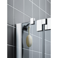 Zkrácená boční stěna vedle vany Kermi Filia XP FXTVD čiré ESG sklo s úpravou KermiCLEAN 100 x 160 cm