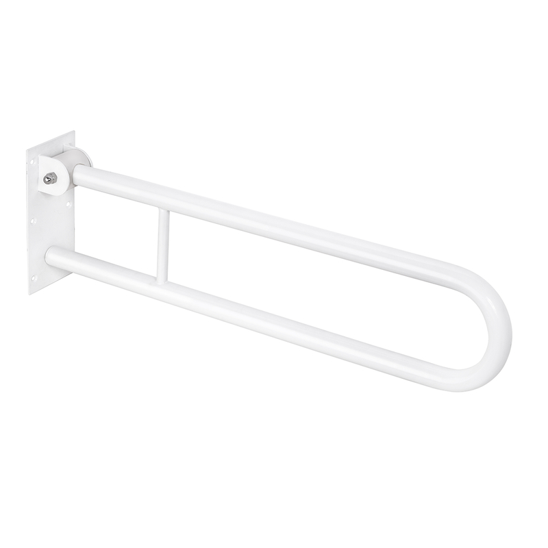 Úchyt invalidná sklopný Bemeta Help s aretací 813 mm bílá