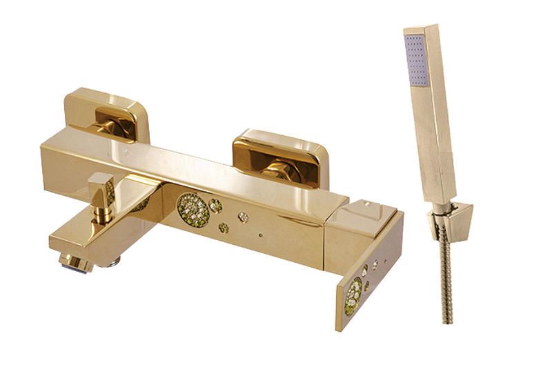 Vodovodní baterie vanová ROYAL1054.5/1Z Royal, barva zlato, rozměr 150 mm