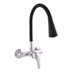 Vodovodní baterie dřezová s flexibilním ramínkem SA002.5/13 Sázava, barva chrom, rozměr 150 mm, typ ručky SA002.5/13