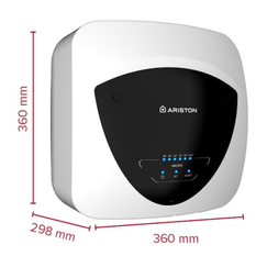 Elektrický ohřívač Ariston Andris Elite 10 PL EU, nad umyvadlo, objem 10 l, výkon 2,0 kW