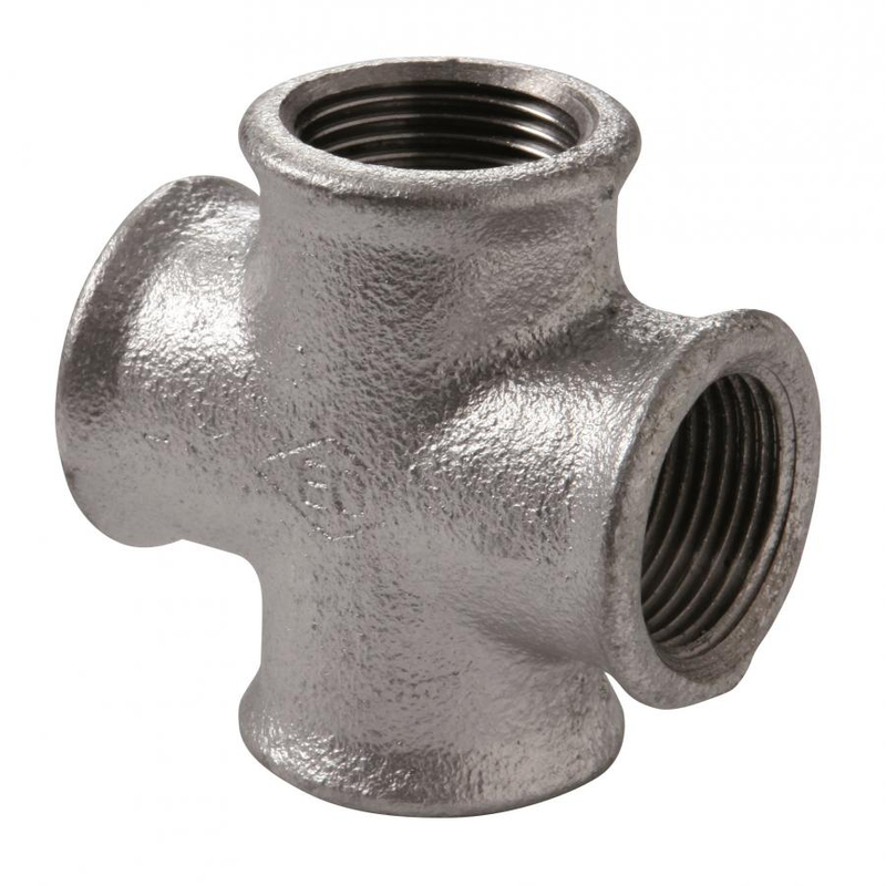 Kříž pozinkovaný Atusa Nr.180 FFFF 5/4˝ vnitřní závit