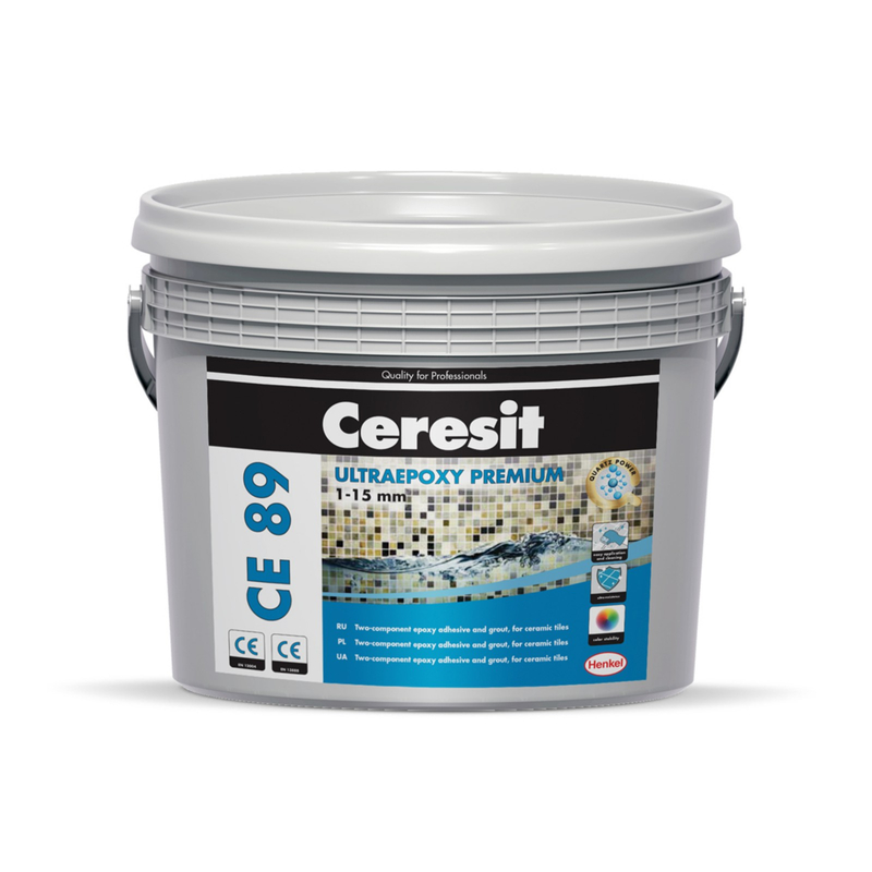 Hmota epoxidová lepící a spárovací Ceresit CE 89 Ultraepoxy Premium 2,5 kg white cryst