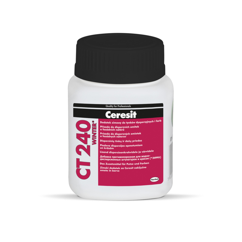 Přísada do omítek zimní Ceresit CT 240 Winter 100 ml
