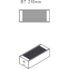 Konvektor Kermi Kompakt KKN21 250 x 800 mm, 1435W, bílá, s mřížkou, připojení boční vlevo