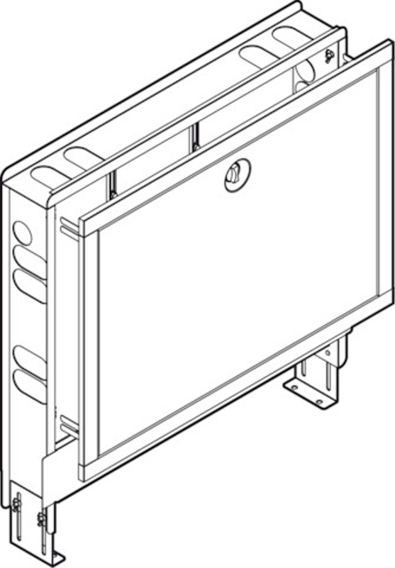 Podomítková skříň pro rozdělovač Viega Fonterra 1294.3 700