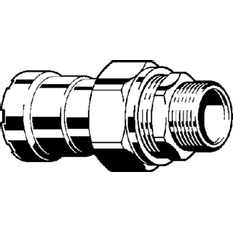 Přechodové šroubení Viega Megapress s SC-Contur 4265 6/4˝ x 6/4˝