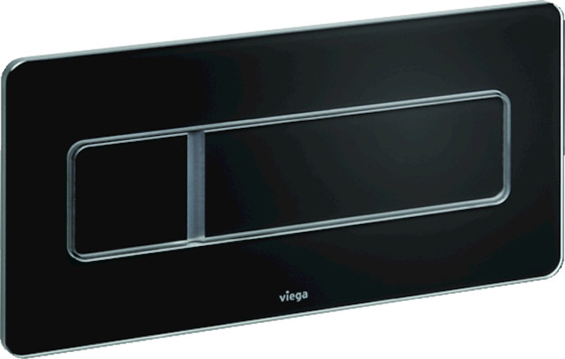 Ovládací deska Viega 8357.1 VfM105 sklo v bílé /dopravní bílé