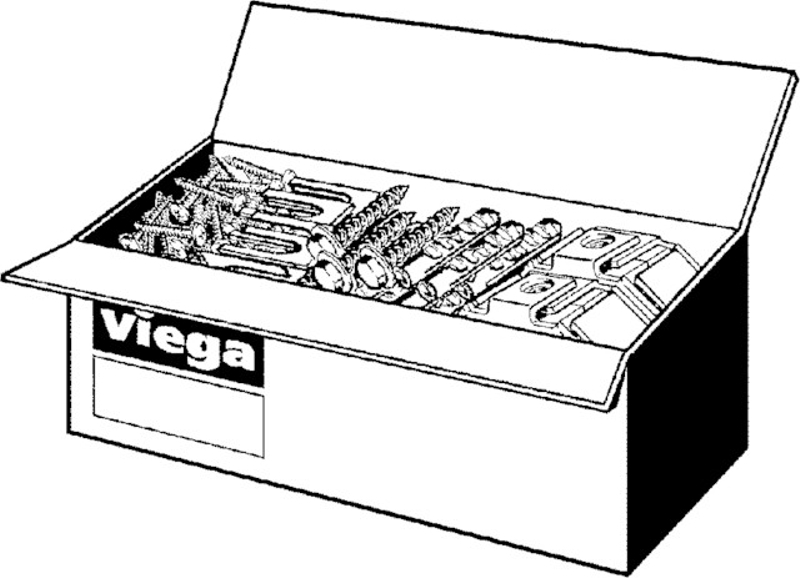 Kompletní sada Viega Prevista Dry Plus 8400 5 QM