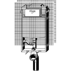 WC blok Viega Prevista Pure 8513.31 1070