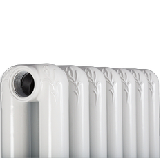 Těleso článkové Lipovica Mood 235 4 články, 125 W, 200 mm, bílá RAL 9010