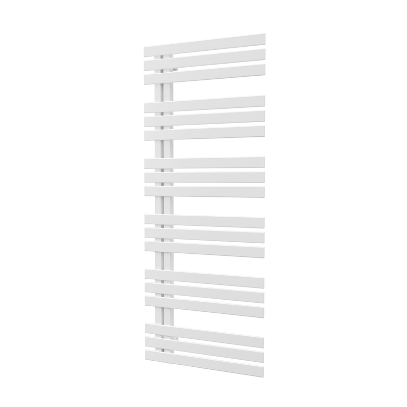 Těleso koupelnové trubkové Isan Miro 1500 x 500 mm, 602 W, pravé, klasické připojení, sněhově bílá RAL 9016