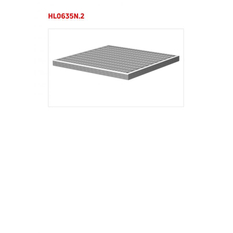 Pozinkovaná ocelová mříž 368x368x25mm, ke kontrolní a drenážní šachtě HL635N(.0) pro provozní střechy HL Hutterer & Lechner