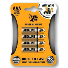 JCB SUPER alkalická baterie LR03, blistr 8 ks