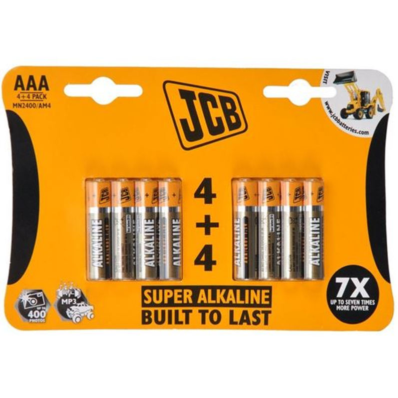 JCB SUPER alkalická baterie LR14, blistr 2 ks
