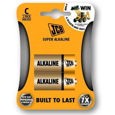 JCB SUPER alkalická baterie LR20, blistr 2 ks