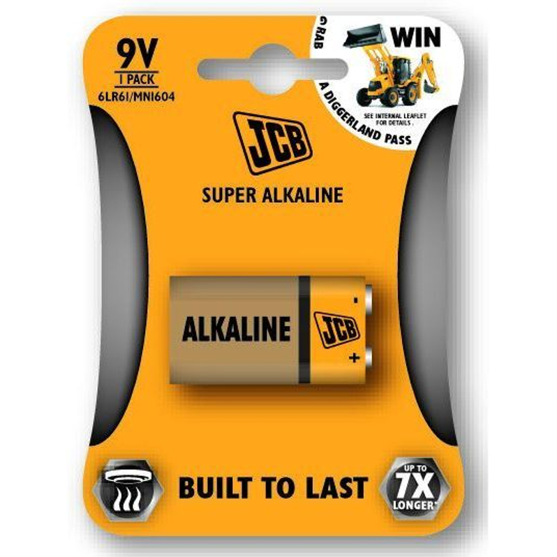 JCB OXI DIGITAL alkalická baterie LR06, blistr 4 ks