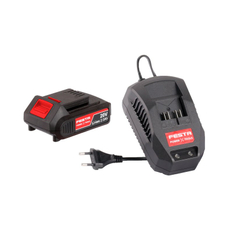 Vibrační přísavka na dlažbu 125mm AKU Festa SHARE20V baterie 2A a nabíječka 2,4Ah