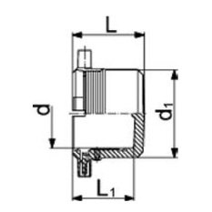Elektrozáslepka Wavin PE100 SDR11, d 32