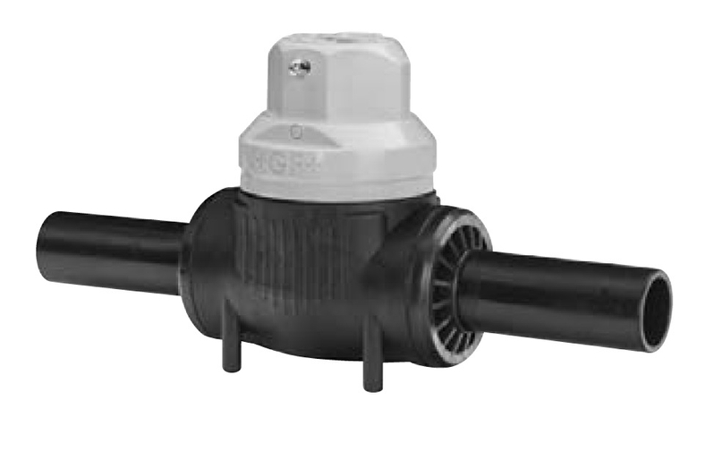 Kohout kulový Wavin PE100 SDR11, d 63 , DN 50