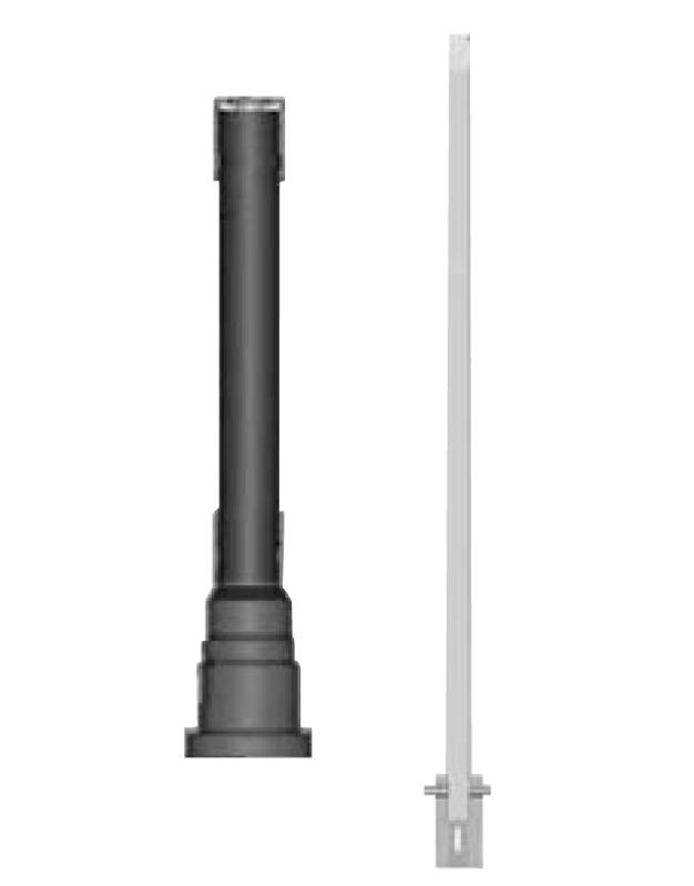 Souprava zemní pevná Wavin PE100, KH 1,50 m délka 1180 mm