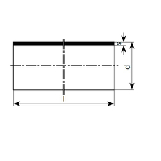 Trubka kanalizační tlaková Wavin PE100 RC SDR11, d 200 x 18,2 mm (tyč 12m)