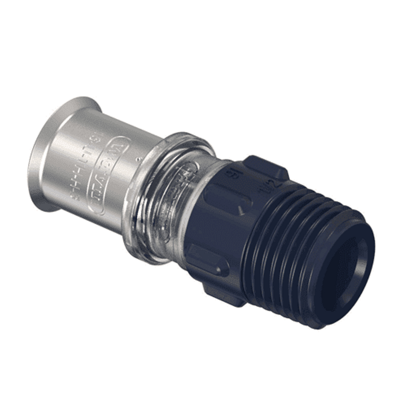 Spojka lisovací Wavin K-press K5 PPSU d32 x 5/4˝ vnější